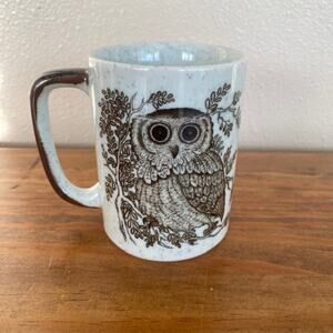 Vintage Japanese Otagiri Owl Coffee Tea Mug